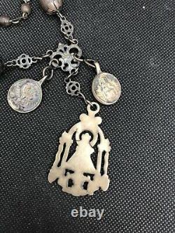 Former Rosary Hat Spain Spanish Silver Silver Massif XVIII Eme