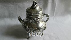 Former Silver Sugarbag Massive Punch Minerve Decorated Rocaille Louis XV