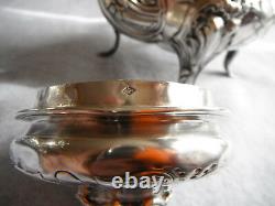 Former Silver Sugarbag Massive Punch Minerve Decorated Rocaille Louis XV