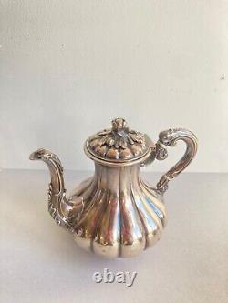 Former Tea Service Tea Cofee Set Cosson Corby Sterling Silver Silver Silver Silver