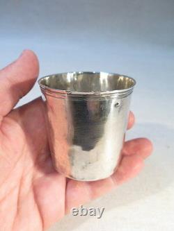 Former Timbale Goblet Silver Massif P Calandrin 89 Paris Farmers General 18