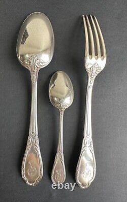 Former small large spoon solid silver sterling silver minerva