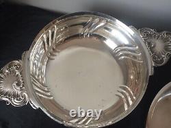 Former solid silver vegetable dish in Paris