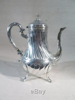 Fray Son Old Pretty Jug Coffee Maker Sterling Silver Louis XVI Style