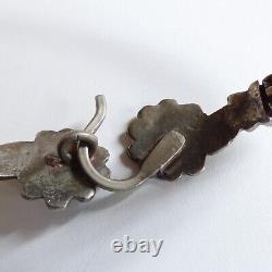 GRAND ANCIENT SILVER BRACELET BERBER KABYLE ETHNIC JEWELRY 150g