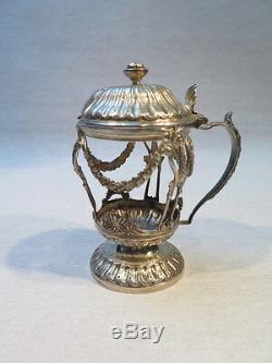 G. Francois Rolland Old Mustard In Sterling Silver Louis XVI Paris