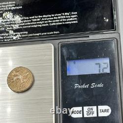 Genuine ancient piece in solid silver Kushan Empire Vasu Deva III