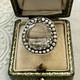 Huge Hand-cut Topaz, Solid Silver, Large Antique Ring, Designer