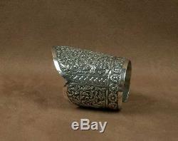 Important Ancient Cuff Bracelet In Sterling Silver China Indochina