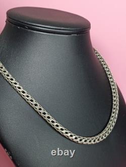 Important ancient chain in solid silver