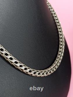 Important ancient chain in solid silver