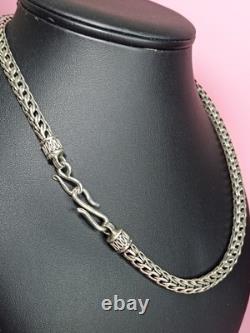Important ancient chain in solid silver