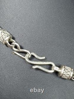 Important ancient chain in solid silver