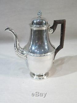 Lagriffoul Laval & Ancient Jug Coffee Maker Sterling Silver Louis XVI