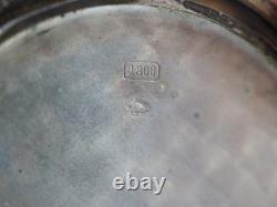 Large Antique Solid Silver Havila Pocket Watch