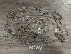 Large Lot of Antique and Modern Jewelry 256g