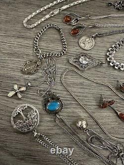 Large Lot of Antique and Modern Jewelry 256g