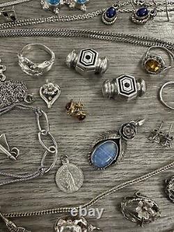 Large Lot of Antique and Modern Jewelry 256g