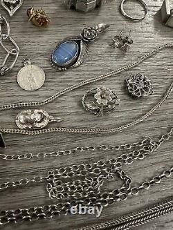 Large Lot of Antique and Modern Jewelry 256g