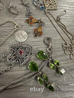 Large Lot of Antique and Modern Jewelry 256g