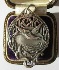 Large Pendant Former Alcyon 8.7 G Sterling Silver French Sterling Silver Charm