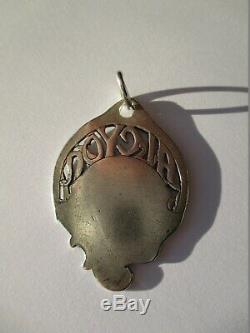 Large Pendant Former Alcyon 8.7 G Sterling Silver French Sterling Silver Charm