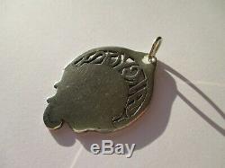 Large Pendant Former Alcyon 8.7 G Sterling Silver French Sterling Silver Charm