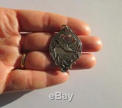 Large Pendant Former Alcyon 8.7 G Sterling Silver French Sterling Silver Charm