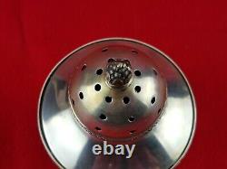 Large Sugar Sprinkler in Solid Silver 19th Century Minerva Antique H 17.5 cm