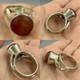 Large Ancient Roman Ring In Solid Silver, Agate, King&rsquo;s Intaglio Form