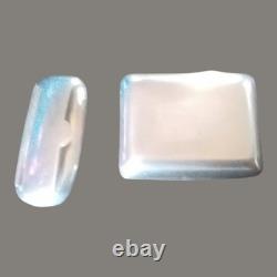 Lot of 2 antique pill boxes in 925 sterling silver