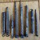 Lot Of Antique Mechanical Pencils/pens/pencils In Solid Silver And Silver-plated Metal