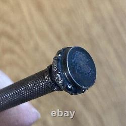 Lot of Antique Mechanical Pencils/Pens/Pencils in Solid Silver and Silver-Plated Metal