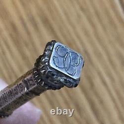 Lot of Antique Mechanical Pencils/Pens/Pencils in Solid Silver and Silver-Plated Metal