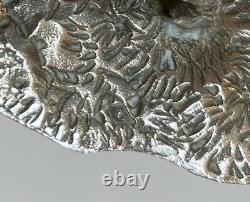 Magnificent Cerf Or Ancient Daim Silver Massif Minerva