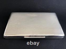 Magnificent Old Cigarette Box Or Cigards In Massif Argent 925