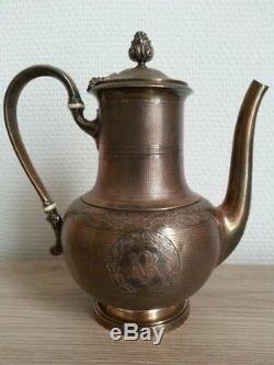 Magnificent Old Verseuse The Cafe Silver Goldsmith Odiot Monogram