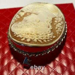 Magnificent genuine antique cameo that I had set in Sterling Silver 925