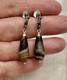 Massive Silver Agate, Sculpted, Creator Of Antique Earrings
