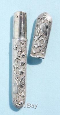 Muguet Old Needle Case Money Needed Ancient Couture Lily Valley Case