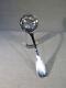 Old Pretty Sterling Silver Sugar Sifter Spoon, Net Model Xixth