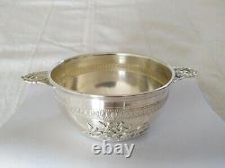 OLD SOLID SILVER BOWL EMPIRE Victor BOIVIN 19th century EARED CUP MINERVA