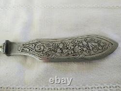 OLD SOLID SILVER SERVICE BY EDOUARD ERNIE XIXth LOUIS XVI spoons knife