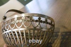 Old Basket Basket In Solid Silver