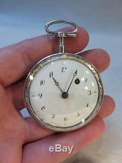 Old Beautiful Watch Pocket Money Jeanperin Coq Paris End XVIII Empire