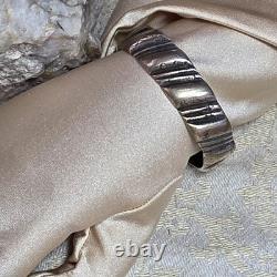 Old Berber Aït Atta Bracelet Morocco Solid Silver Ram Hallmark 82g