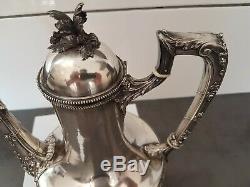 Old Big Coffee Pot Silver Louis XVI Sterling 798g Coffee