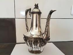 Old Big Coffee Pot Silver Louis XVI Sterling 798g Coffee