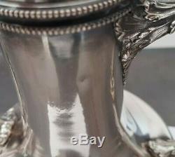 Old Big Coffee Pot Silver Louis XVI Sterling 798g Coffee