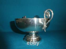 Old Bourguignonne Cup Silver Massive Minerva 238 G Dated 1854 Volnay